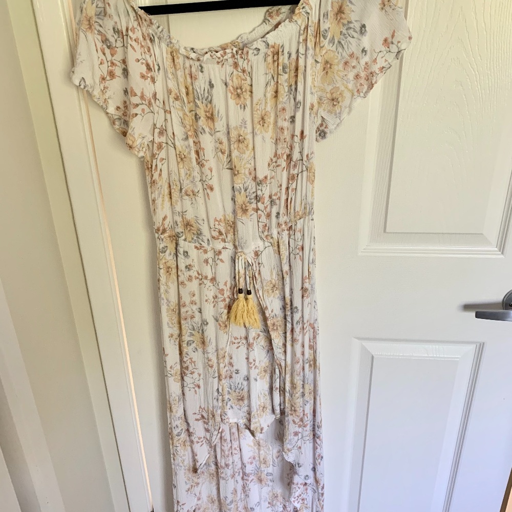 xhilaration- floral long romper
